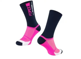 Force Stage ponožky modrá/růžová vel. L-XL (42-46)