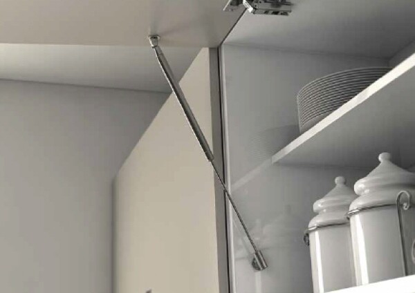 Italiana Ferramenta IF plynová vzpěra K12, pro horní výklop, automatická, 355mm/110N síla: 60N (282475)