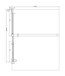 RAVAK - Roll Sprchová stěna Walk-In 100x195 cm, chrom/čiré sklo X9WVA0C00Z1