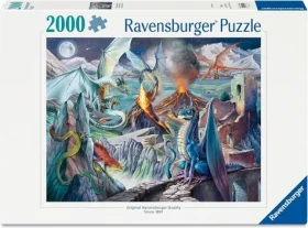 RAVENSBURGER Puzzle Říše draků
