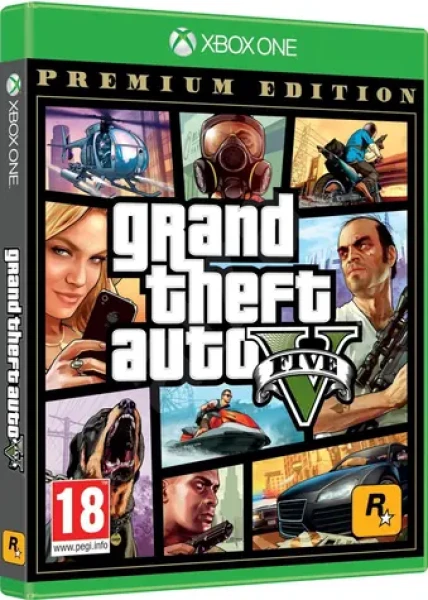 XONE Grand Theft Auto V Premium Edition / Akční / Angličtina / od 18 let / Hra pro Xbox One