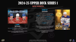 Hokejové Karty NHL 2024-25 Upper Deck Series 1 Hobby Box