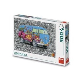 Hippies VW 500 puzzle