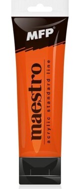 Akrylová barva Maestro 75ml - orange