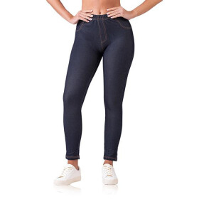 Dámské tregíny RELAX & GO JEANS TREGGINGS - BELLINDA - tmavě modrá L
