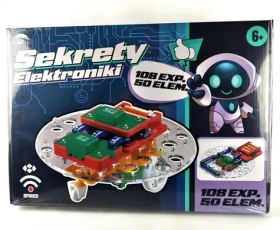 Sada Tajemství elektroniky - Inteligentní vozidlo / Výuková stavebnice / Elektronika pro děti (130-01502)