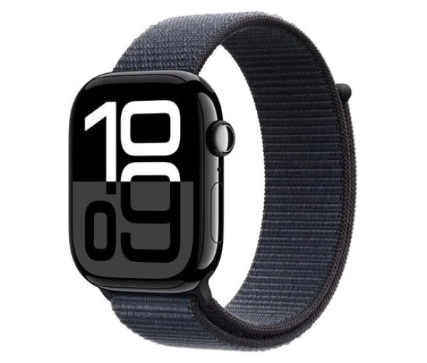 Apple Watch Series 10 GPS 46mm Jet Black Aluminium Case with Ink Sport Loop EDF_1218009