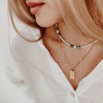 Inspirace 144 - Dámský set šperků Eloisa – měsíční kámen, tyrkys