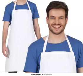 Ptakoviny.cz ZÁSTĚRA PRO DOSPĚLÉ KUCHÁŘ bílá