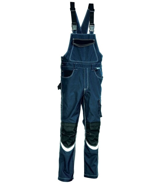 Pracovní kalhoty s laclem COFRA DORSET modrá velikost 50 (CADORSET_02_50-B)