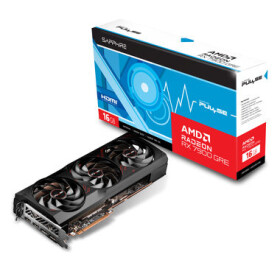 Sapphire PULSE AMD RADEON RX 7900 GRE 16GB / 1925-2290 MHz / 16GB D6 / 256-bit / 2x HDMI 2x DP / (8+8) (11325-04)