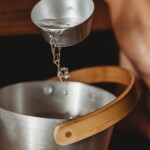 Hliníkové vědro Rento s uchem, nerez