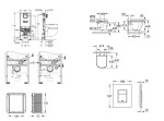 GROHE - Rapid SLX Set předstěnové instalace, klozetu, sedátka SoftClose a tlačítka Skate Cosmopolitan, alpská bílá SANI11BB3109