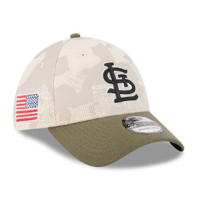 New Era Pánská kšiltovka St. Louis Cardinals MLB 2025 Armed Forces 39THIRTY Flex Velikost: S/M