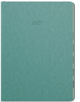 Denní diář 2027 Maxim B5 tyrkysová