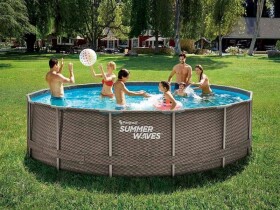 Summer Waves Nadzemní bazén s filtrací – Active Frame (ø 4,57 × v. 1,06 m)