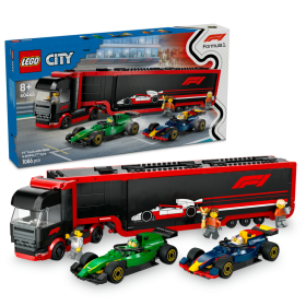 LEGO LEGO® City 60445 Kamion F1® s vozy F1® RB20 a AMR24