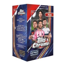 2026 Topps Chrome MLS Major League Soccer Blaster Box - fotbalové karty