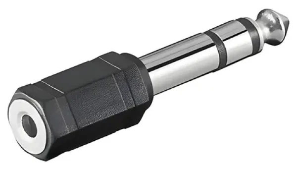Roline Redukce Jack 6,35mm(M) - Jack 3,5mm(F) / Redukce / Audio (11.09.4444)
