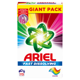 Ariel Washing Powder 6.325KG, 115 Washes, Color