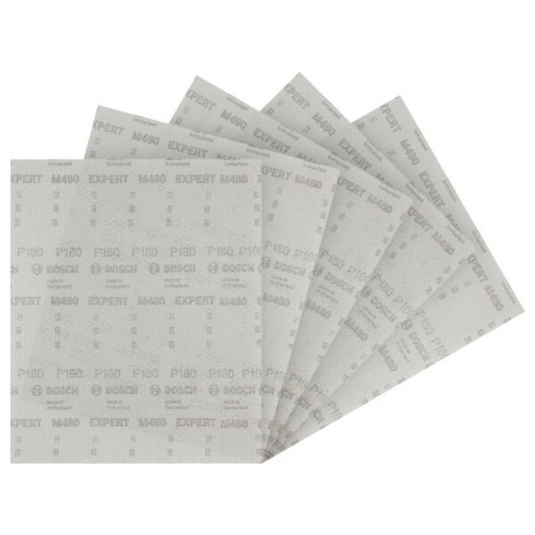 Bosch Accessories 2608902507 2608902507 brusná síť pro orbitální brusku Zrnitost 180 5 ks