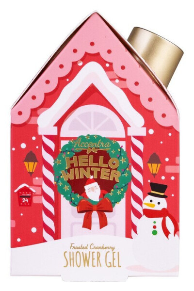 Sprchový gel Hello Winter červený Brusinka 50ml