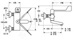 HANSA - Tempra Termostatická umyvadlová baterie, chrom 08382202