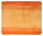Spirella BALANCE koupelnová předložka oranžová / Koupelnová předložka / 55 x 65 cm / polyester / protiskluzová