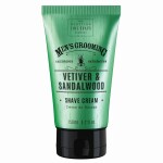 SCOTTISH FINE SOAPS Krém na holení Vetiver a santalové dřevo 150 ml, zelená barva, plast