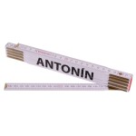 Metr skládací, 2m, dřevěný, PROFI, "ANTONÍN"