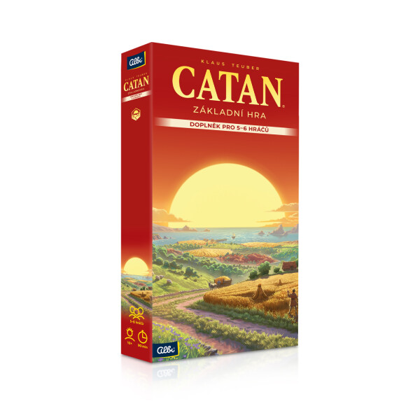 Catan - doplněk pro 5-6 (redesign 2025) - Albi