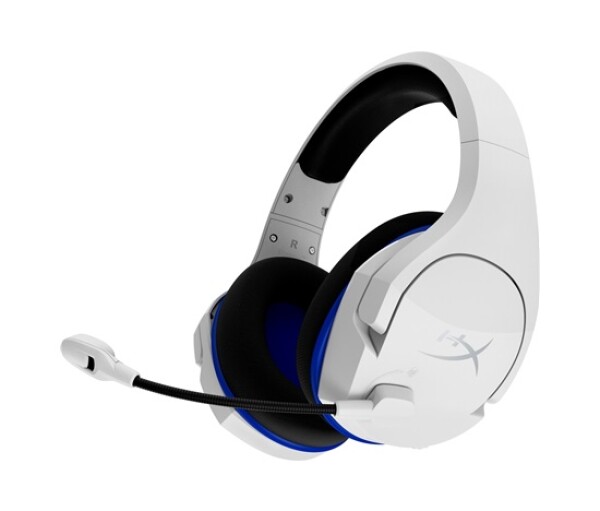 HyperX Cloud Stinger Core - Wireless Gaming Headset (White-Blue) - PS5-PS4 (HHSS1C-KB-WT/G)- Sluchátka pro herní konsole EDF_1458968