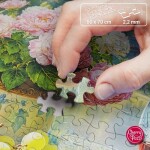 Puzzle Cherry Pazzi 1000 dílků - Vinné zátiší s hrozny