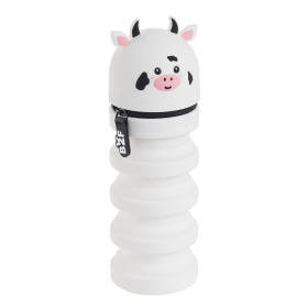 Miquelrius B2F - roztahovací penál Growing Pets, kráva, sv. bílá