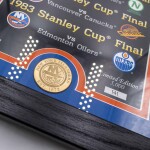 Obraz New York Islanders NHL Stanley Cup Legacy Bronze Coin