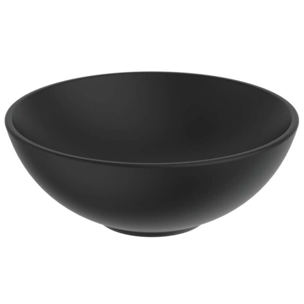 IDEAL STANDARD - Strada Umyvadlo na desku, průměr 41 cm, bez přepadu, černá K0795V3