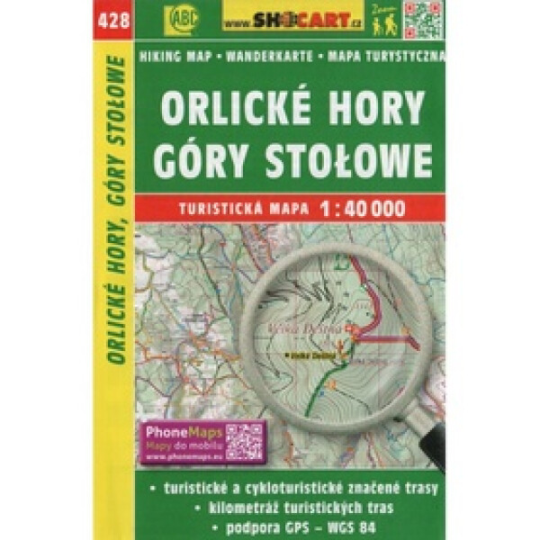 Orlické hory, 1:40 000
