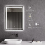 CERANO - Koupelnové LED zrcadlo Interno - 60x80 CER-429361