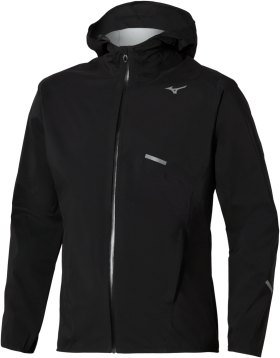 Běžecká bunda Mizuno Trail Waterproof 20K Hooded Jacket J2GED00209 Velikost textilu: M
