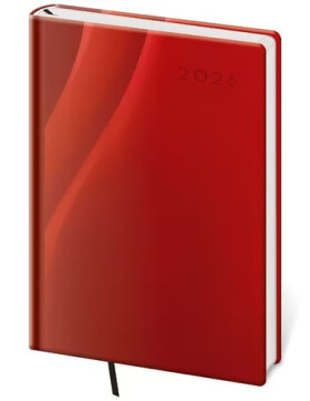 Diář 2026 týdenní A5 Vario - 3 RED DESIGN
