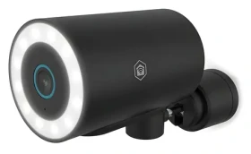Nedis Bullet kamera černá / Venkovní IP kamera / Wi-Fi / 8 Mpix / IP65 / reflektor / noční vidění 10 m (WIFICO41CBK)
