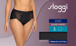 Dámské kalhotky Chic Midi - BLACK - černé 0004 - SLOGGI BLACK 40