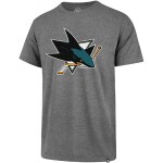 47 Brand Pánské Tričko San Jose Sharks Imprint '47 SPLITTER Tee Velikost: XS