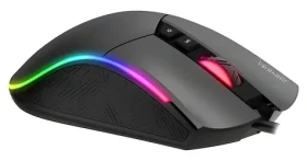 Inca IMG-GT19 černá, šedá / Herní optická drátová myš / 4800 DPI / 7 tlačítek / RGB / USB-A / 1,65 m (IMG-GT19)