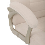 Kancelářské křeslo, houpací mechanismus, béžová látka, KA-C713 CRM2