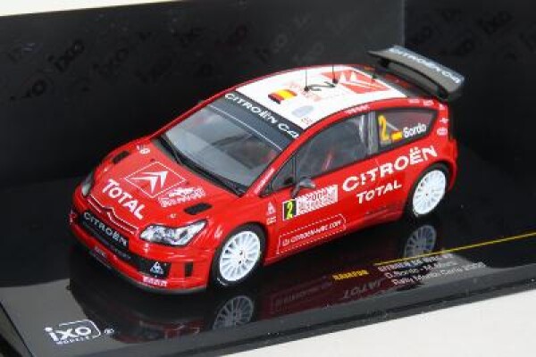 Citroen C4 WRC Rally 2008 IXO RAM298 1:43 E030 NEW02