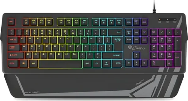 Genesis Rhod 350 RGB černá / Herní klávesnice / podsvícená / USB / ES (NKG-1729)