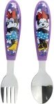 STOR Dětský příbor 2ks Minnie / Nerezová ocel / Bez BPA (81218)