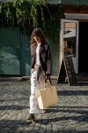 Stylová kabelka Reisenthel Daily Shopper Leo vanilla