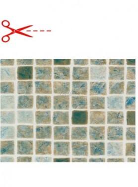 Bazénová fólie Renolit Alkorplan 3000 Persia Sand; 1,50m x 1,02m, 1,5mm - VÝPRODEJOVÝ KUS